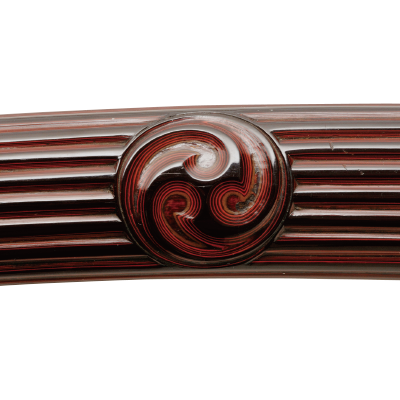 Wakizashi with design of guri scrolls