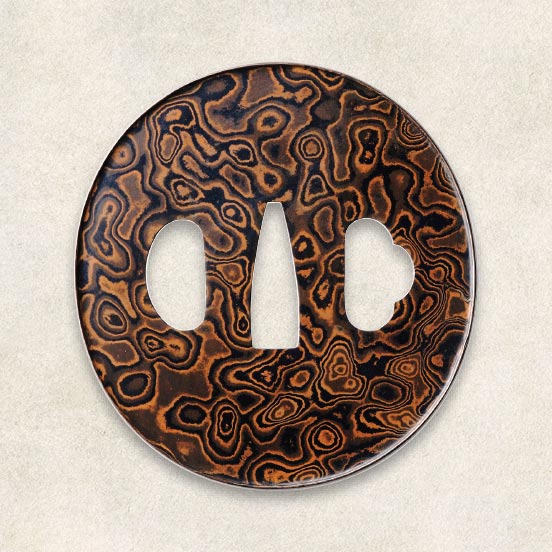 Mokume Gane Tsuba