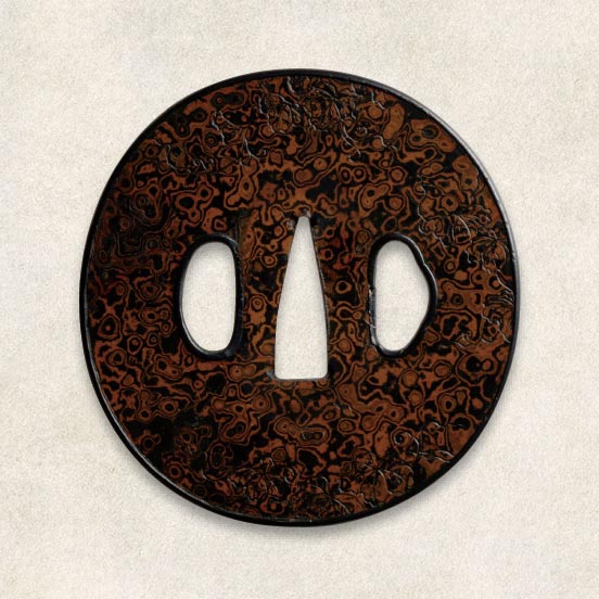 Mokume Gane Tsuba