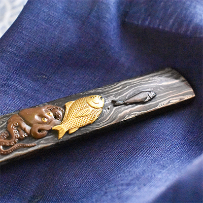 Mokume Gane Kozuka Unsigned