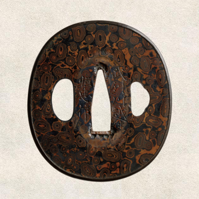 Mokume Gane Tsuba