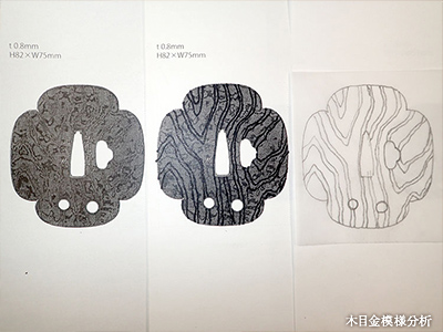 Layout
Analysis of Mokume Gane pattern