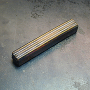 木目金の制作工程接合板
