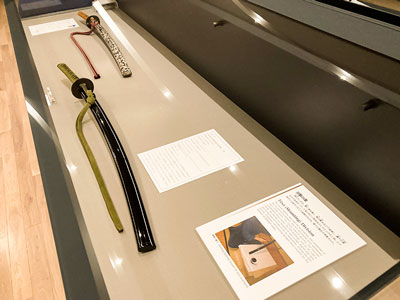 刀剣博物館にて開催中の「現代刀職展」展示